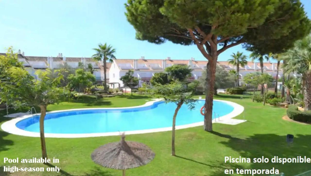 Casa De Lujo En La Playa Frente Al Campo De Golf Villa El Portil Ngoại thất bức ảnh